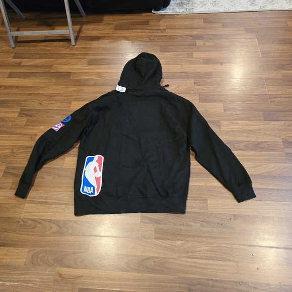 Express Men’s NBA Philadelphia 76ers Logo Hoodie Jacket Size XL New - Picture 5 of 16